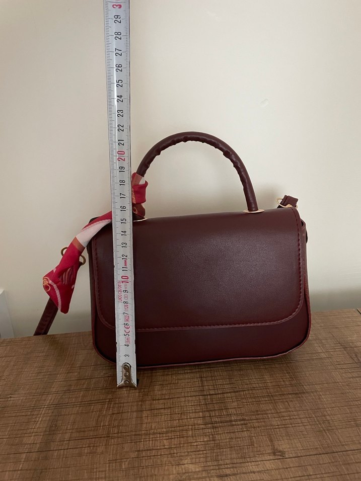 Bordo Çanta - Görsel 5