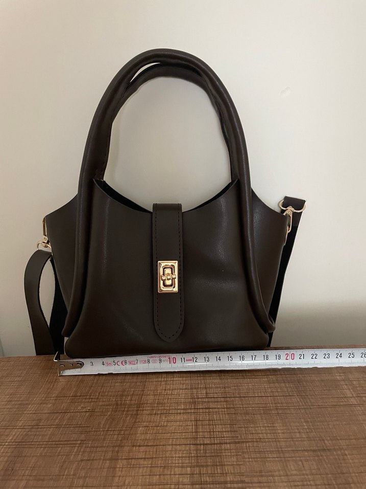 Kahverengi Çanta - Görsel 4