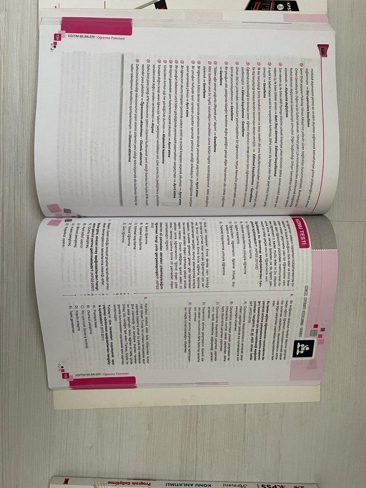 KPSS Eğitim Bilimleri Konu Anlatımı Kitap Seti - Görsel 4