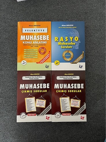4T Yayınevi, KPSS A Muhasebe Kitapları