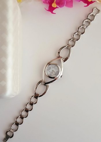 Favori Metal Kordon Kadın Kol Saati - Görsel 2
