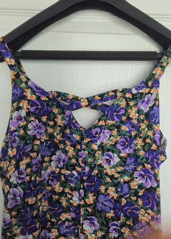 LCW Askılı Viskon Yazlık Elbise - Görsel 5