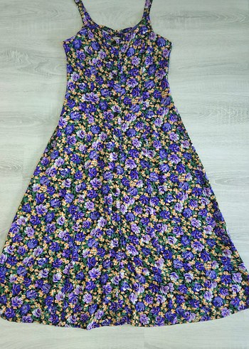 LCW Askılı Viskon Yazlık Elbise - Görsel 6