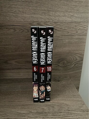 Jujutsu kaisen 6-7 ingilizce manga