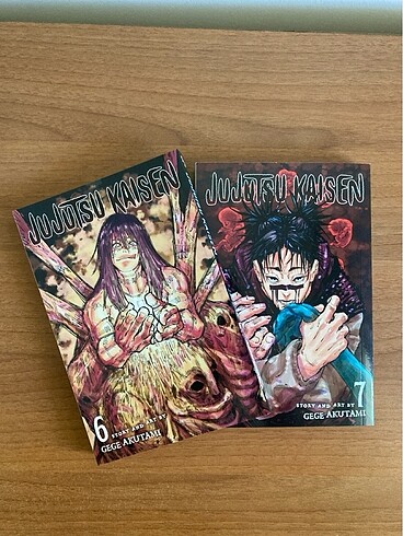 Jujutsu kaisen 6-7 ingilizce manga