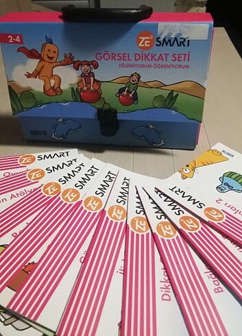 Ze-Kare 2-4 Yaş aralığına uygun Eğitim Seti