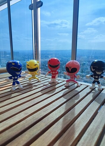 Power rangers 5li Set fiyatıdır