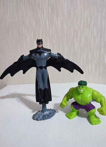 Batman ve hulk figür oyuncak 