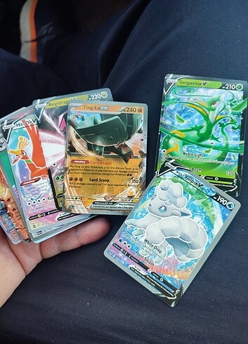  Beden Pokemon kartları (fiyat 2 paket içindir) 