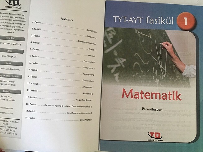  Beden Renk TYT-AYT Matematik Seti