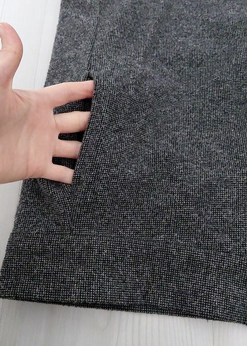 Gri Fermuarlı Erkek Yelek - Görsel 2