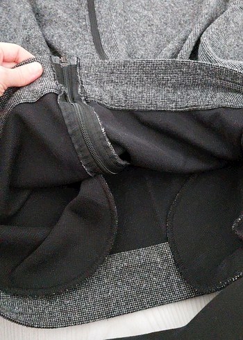 Gri Fermuarlı Erkek Yelek - Görsel 4