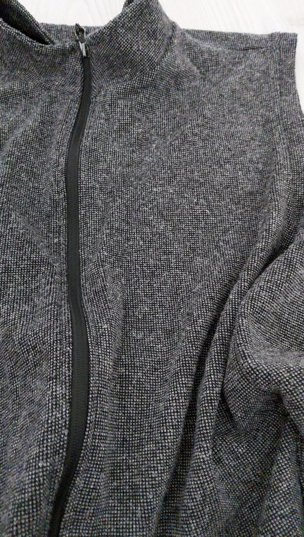 Gri Fermuarlı Erkek Yelek - Görsel 5