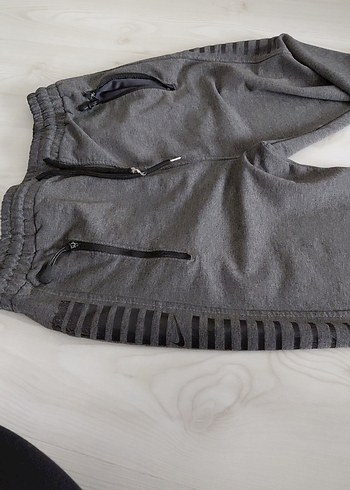 Gri Fermuarlı Erkek Outdoor Eşofman Altı - Görsel 2