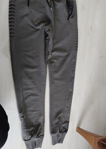 Gri Fermuarlı Erkek Outdoor Eşofman Altı - Görsel 4