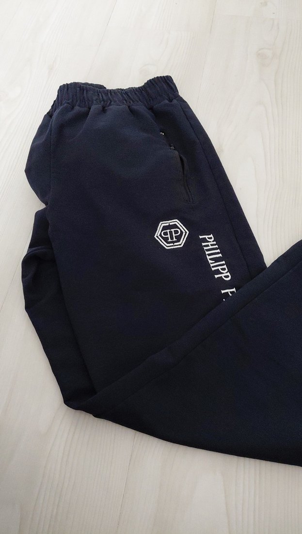 Philipp Plein Lacivert Erkek Eşofman Altı - Görsel 2