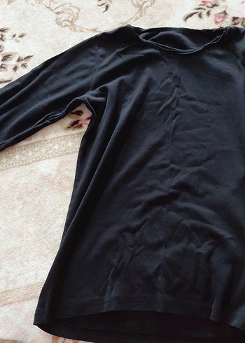 Siyah Erkek çocuk İnce Fit Uzun Kollu içlik - Görsel 3