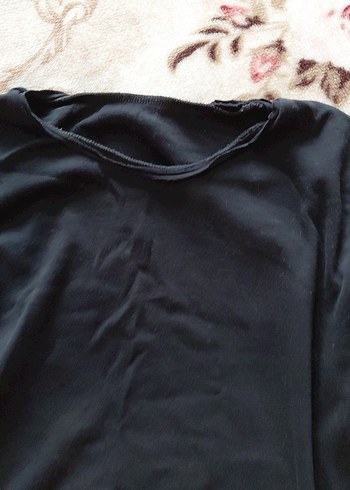 Siyah Erkek çocuk İnce Fit Uzun Kollu içlik - Görsel 2