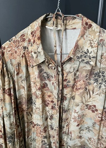 Manuka Etnik Desenli Tunik Gömlek - Görsel 3