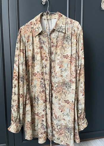 Manuka Etnik Desenli Tunik Gömlek - Görsel 2