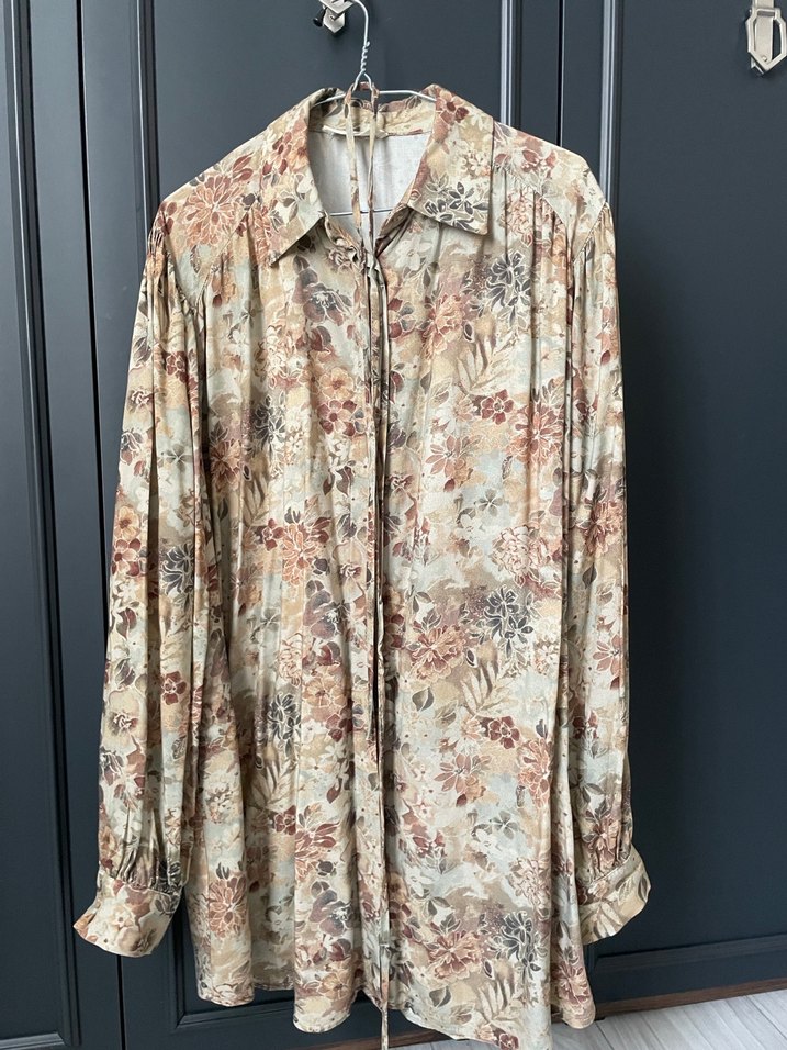 Manuka Etnik Desenli Tunik Gömlek - Görsel 2