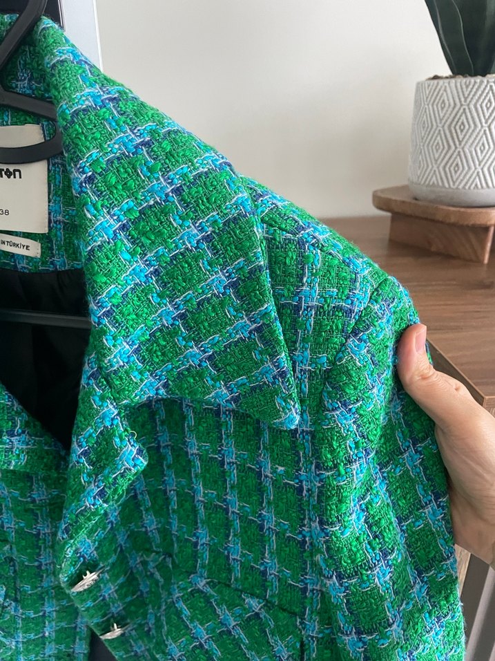 Tüvit Kadın Blazer Ceket - Görsel 3