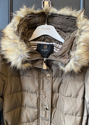 Kayra Kaz Tüyü Mont - Görsel 4