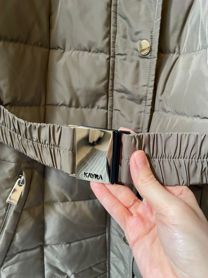 Kayra Kaz Tüyü Mont - Görsel 3