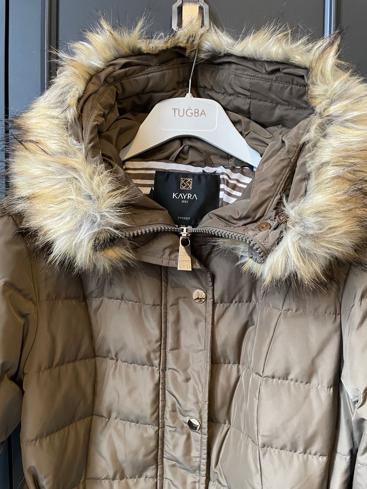 Kayra Kaz Tüyü Mont - Görsel 4