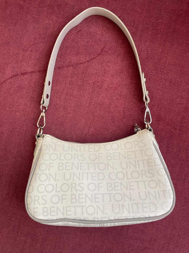 United Colors of Benetton Beyaz Kadın Çanta - Görsel 2