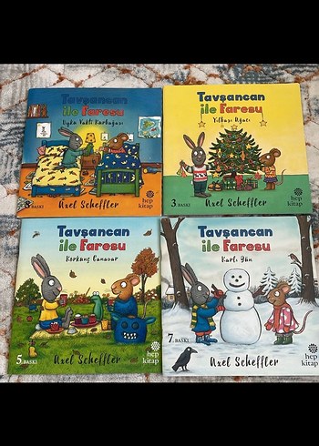 Tavşancan ile Faresu Kitap Seti - Axel Scheffler