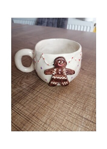 Seramik Kurabiye adam mug / kahve fincanı