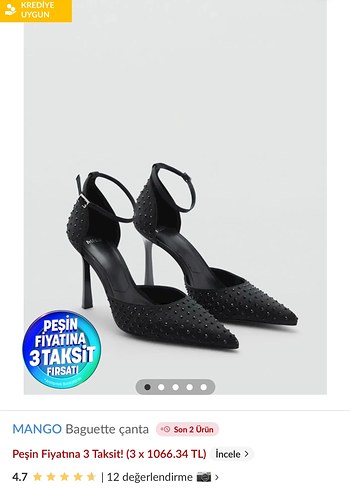 Siyah Tokalı Stiletto Yılan Derisi Desenli Kadın Topuklu