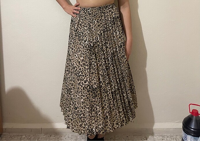 Leopar desen etek