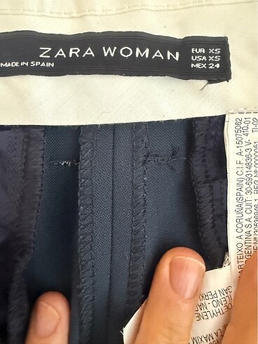 xs Beden Zara kumaş pantolon