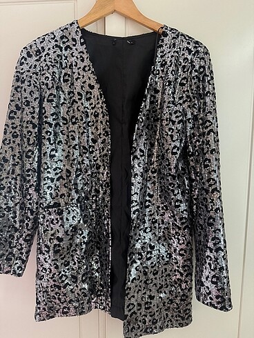 Pul, payet blazer ceket