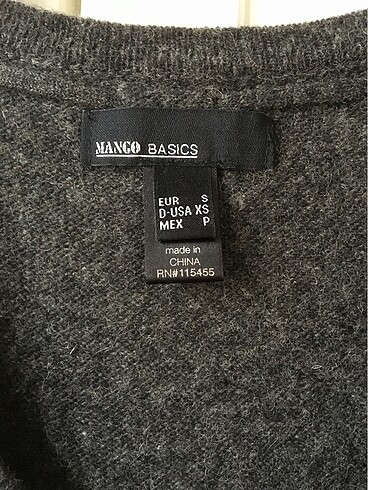 s Beden Mango elbise yün