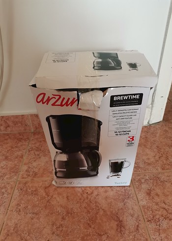 Arzum Brewtime Siyah Filtre Kahve Makinesi