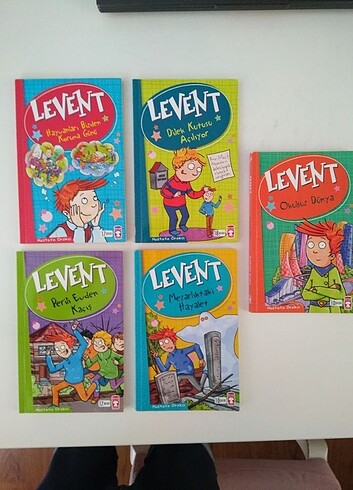 Levent 1 Serisi, 1-5 arası, 5 kitap
