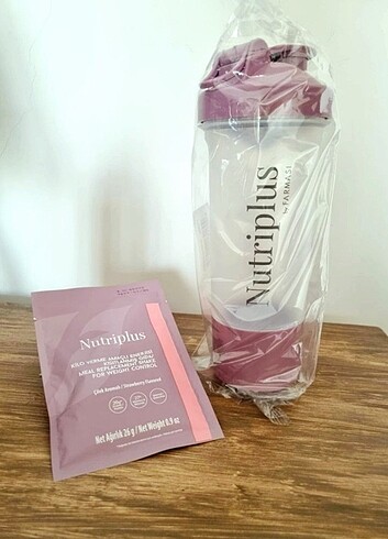 FARMASİ Nutriplus Shaker Suluk Termos