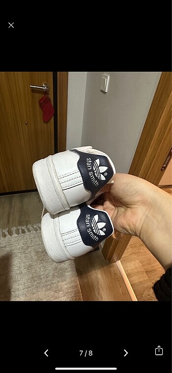 36,5 Beden Orijinal Adidas Stan Smith beyaz