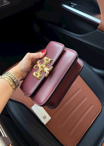 Beden bordo Renk Tory Burch Mini Miller Bag