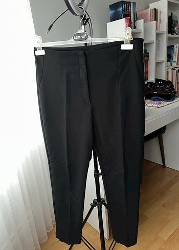 LC Waikiki Kadın Siyah Kumaş Pantolon