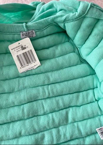 Cocuk Yeşil Kapüşonlu Yelek - Görsel 3