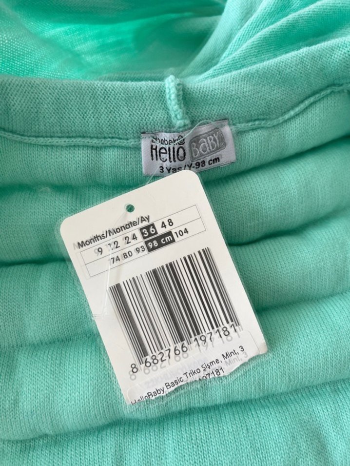 Cocuk Yeşil Kapüşonlu Yelek - Görsel 5