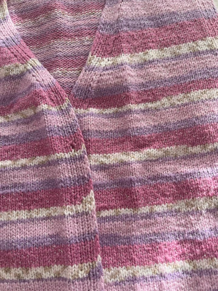 Kız Çocuk El Örgüsü Yelek - Görsel 3