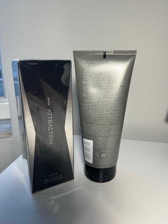 Attraction Erkek Parfüm+Şampuan seti - Görsel 2