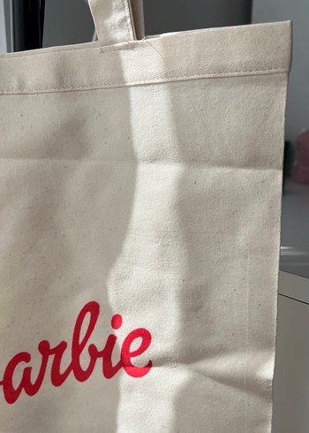 Diğer Barbie Baskılı Kadın Bez Çanta