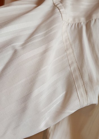 Jan Mayen - Kısa Kollu Erkek Krem Gömlek - Görsel 4