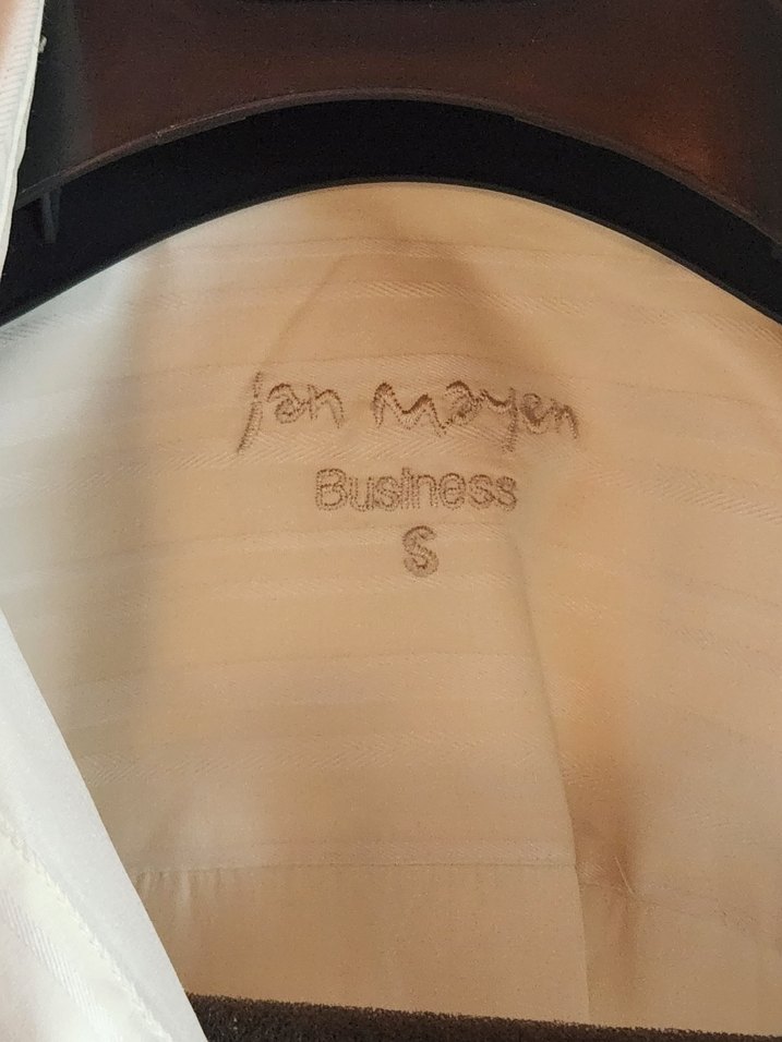 Jan Mayen - Kısa Kollu Erkek Krem Gömlek - Görsel 5